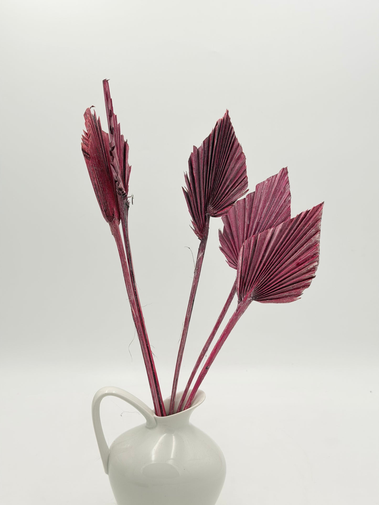 Palmblatt klein rosa mauve 5er