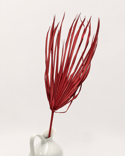 Palmblatt hoch rot 55 cm 1 Stück