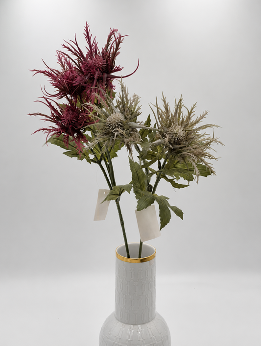 Kunstblume Distel Eryngium