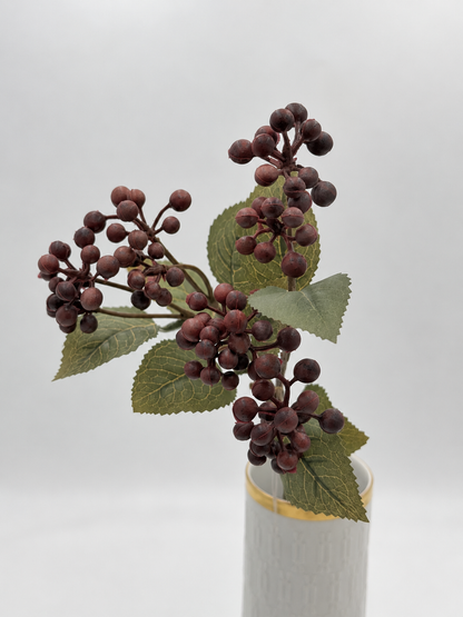Künstlicher Viburnum-Beerenzweig Schneeballzweig