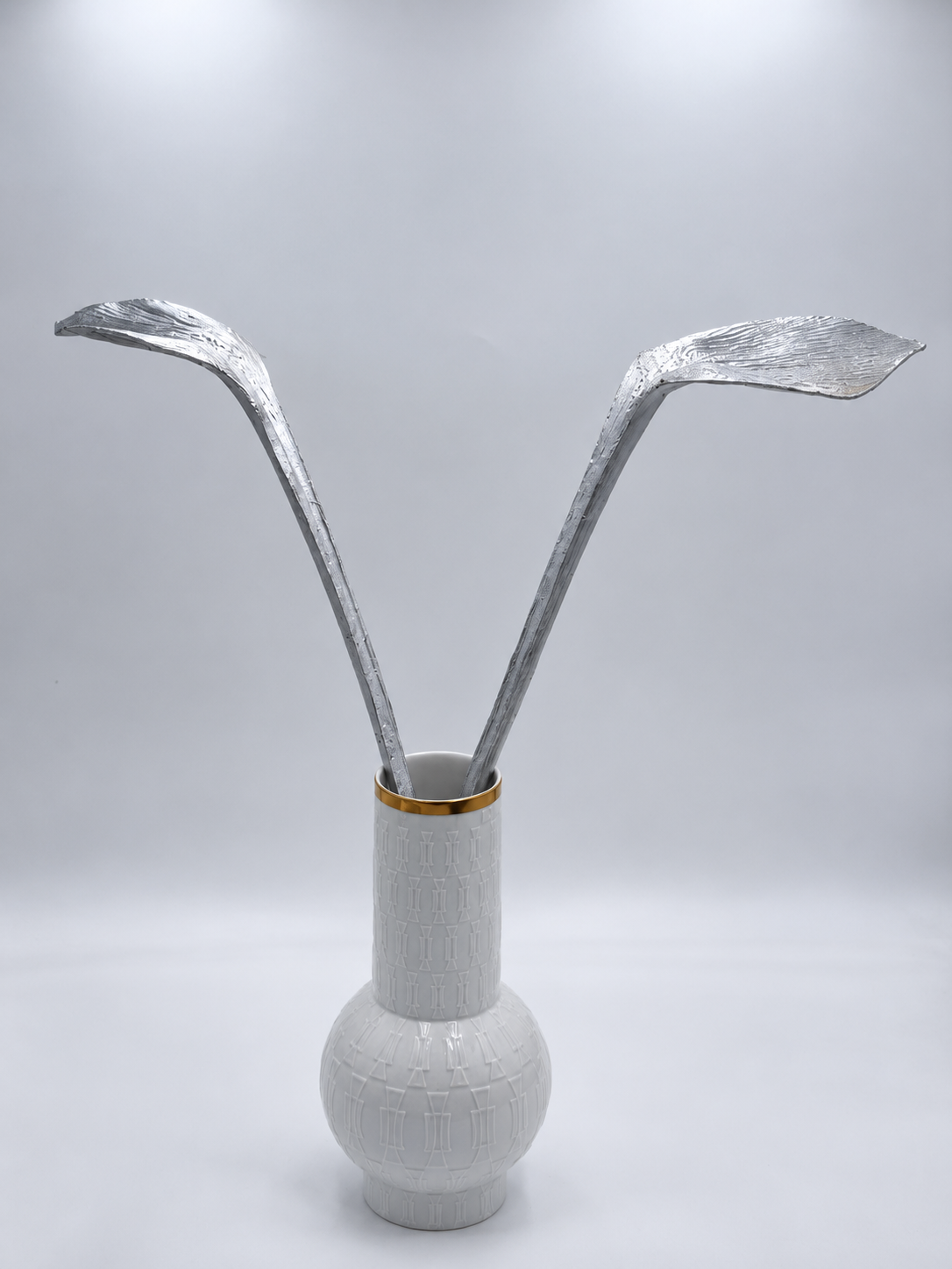 Hornspeer silber 50 cm
