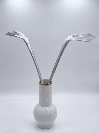 Hornspeer silber 50 cm
