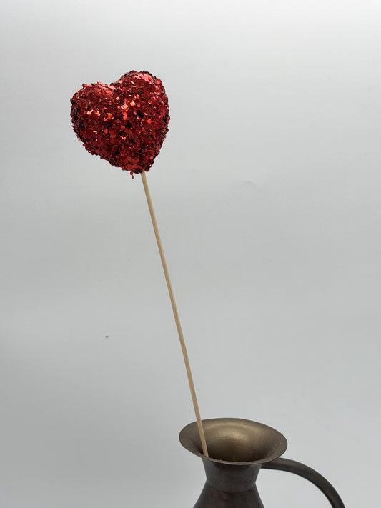 Dekostecker Herz Pailletten 1 Stück