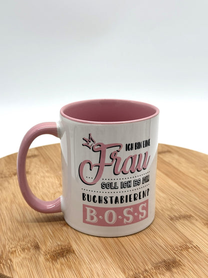 Tasse mit Spruch 1 Stück