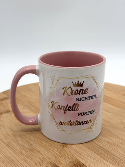 Tasse mit Spruch 1 Stück