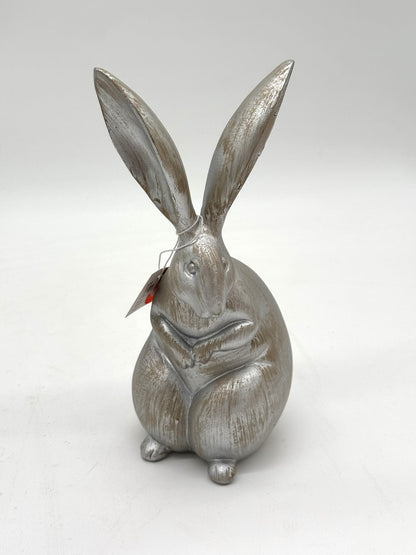 Dicke Hasen silber 1 Stück