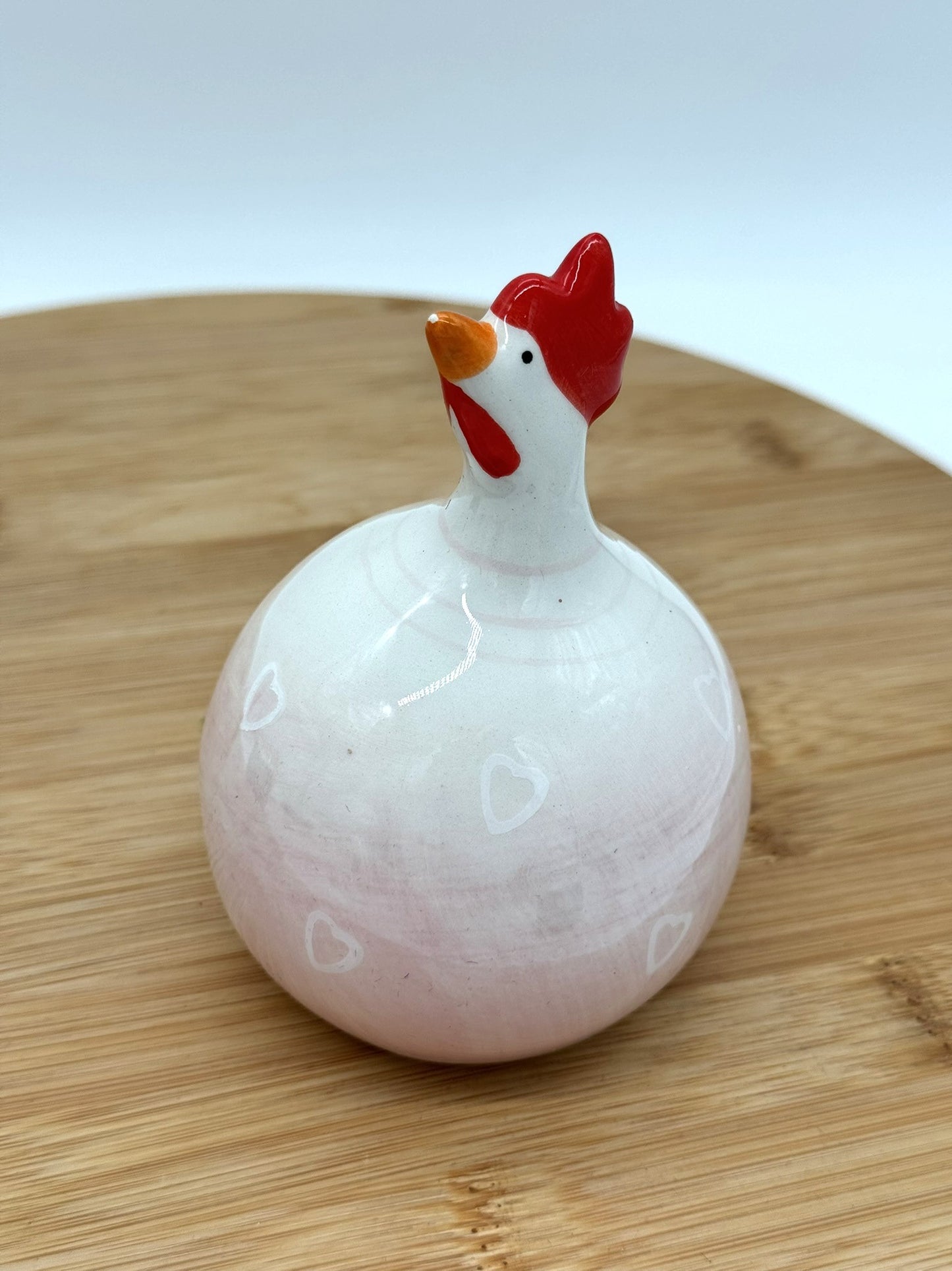 Osterhuhn Keramik Figur 1 Stück