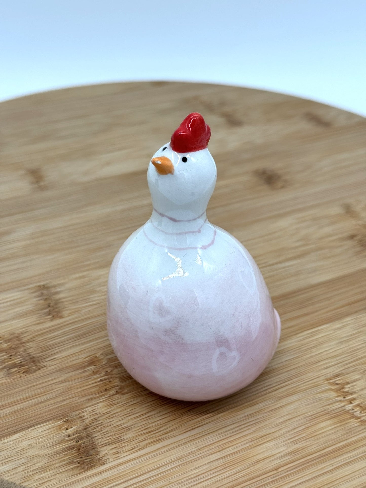 Osterhuhn Keramik Figur 1 Stück