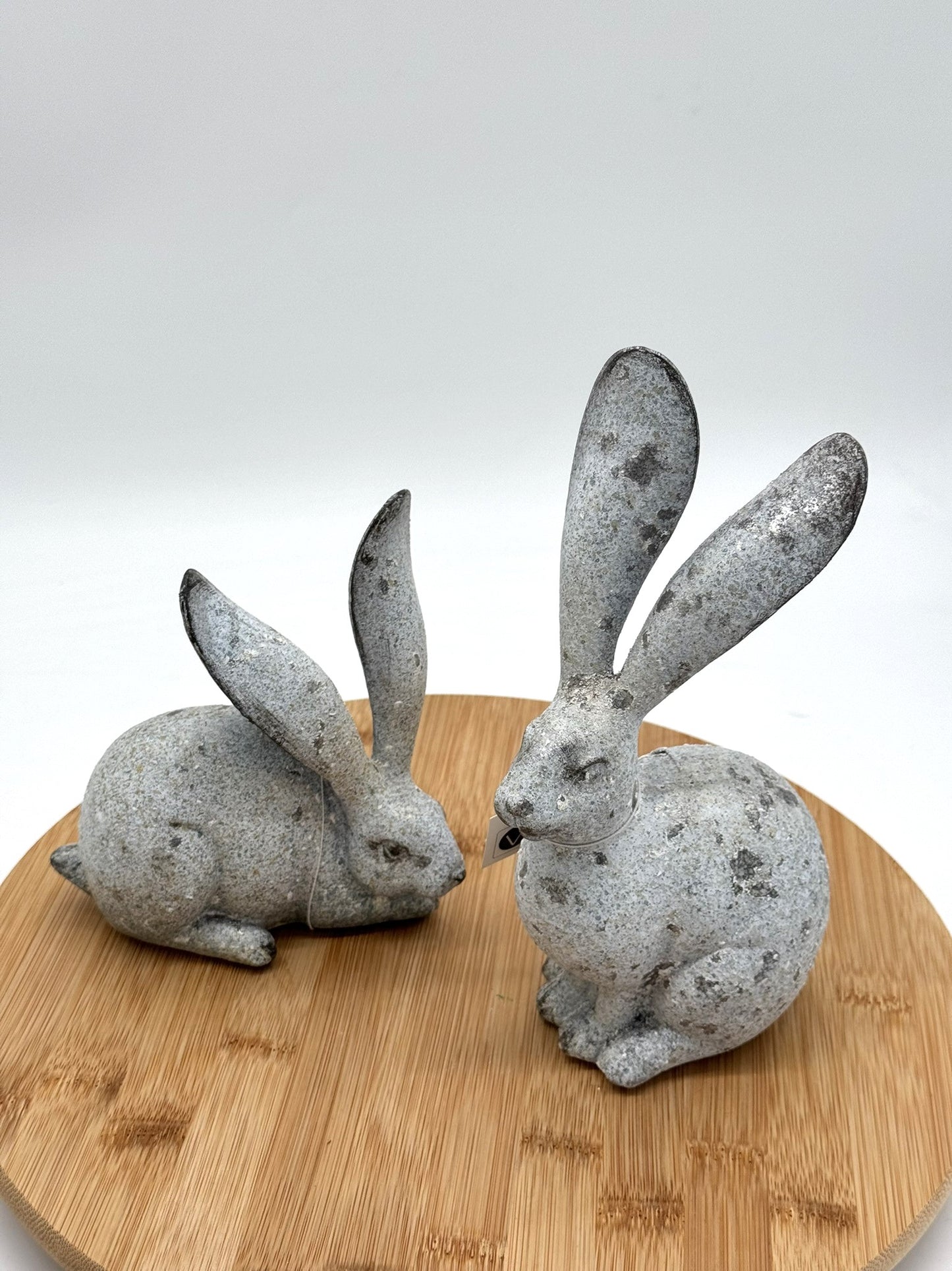 Hase Beton-Optik Shabby Chic 14 cm/ 20 cm 1 Stück