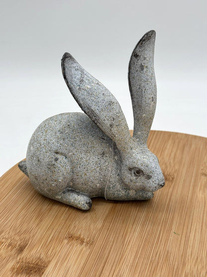 Hase Beton-Optik Shabby Chic 14 cm/ 20 cm 1 Stück