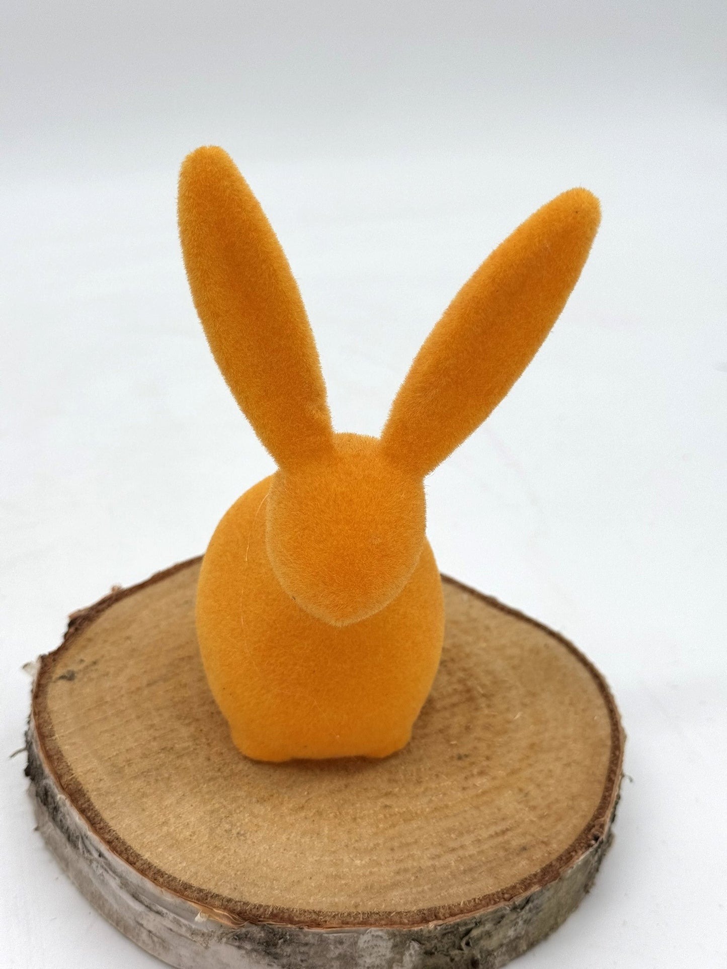 Osterhase 12 cm beflockt 1 Stück