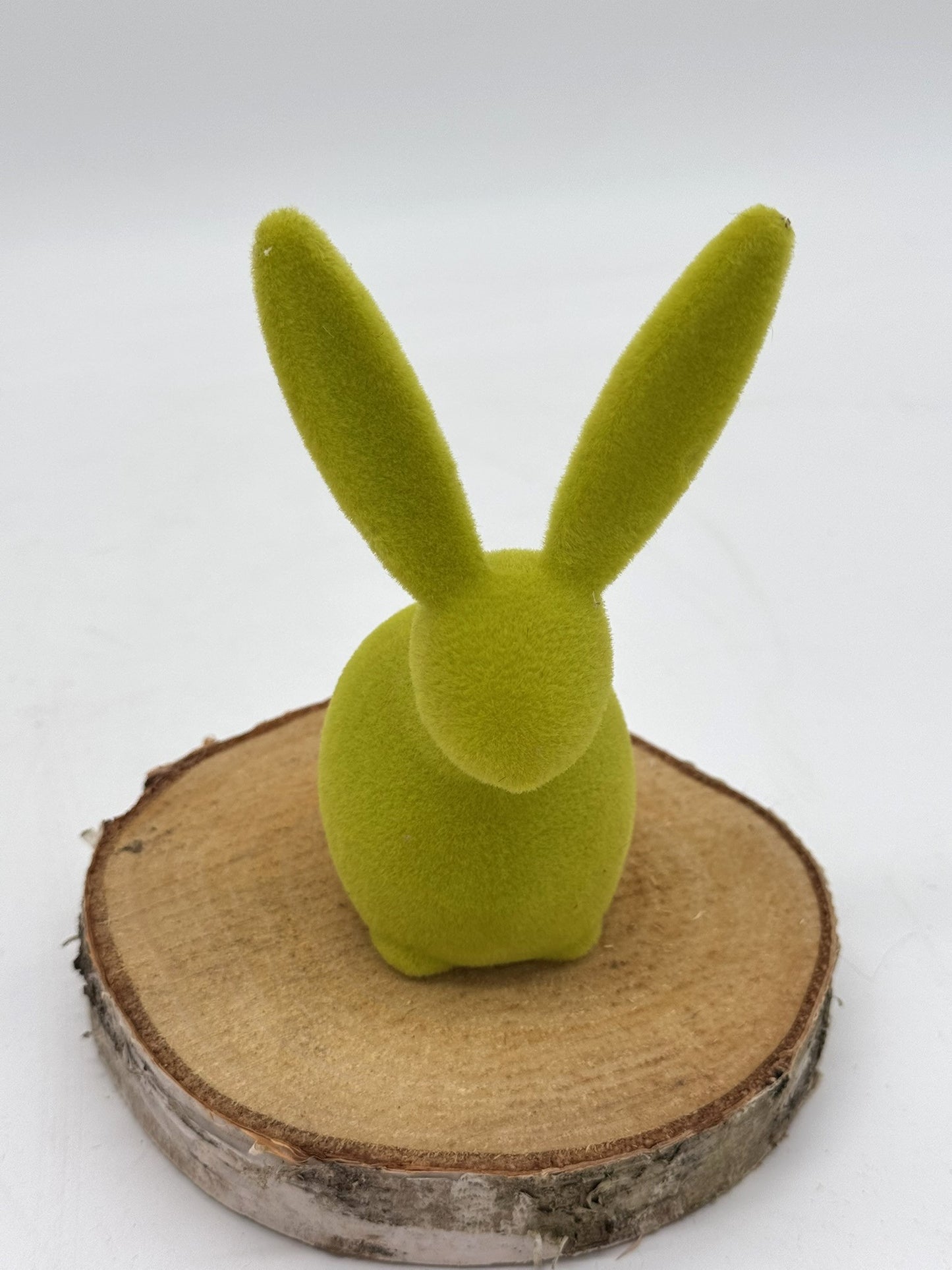 Osterhase 12 cm beflockt 1 Stück