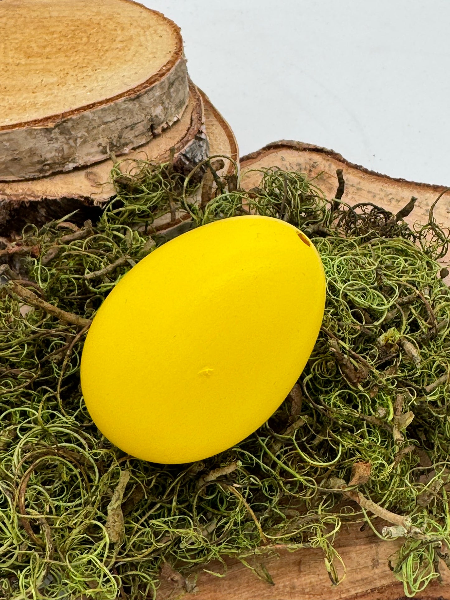 Osterei Gänseei pastell 1 Stück