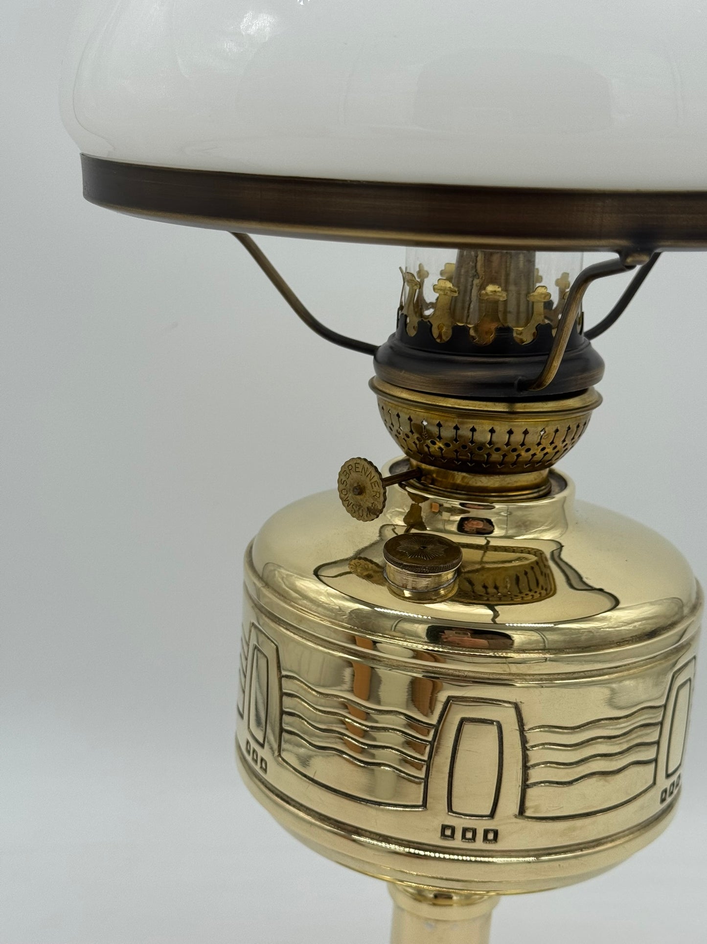 Petroleum Lampe "Adel" 51 cm Kosmosbrenner
