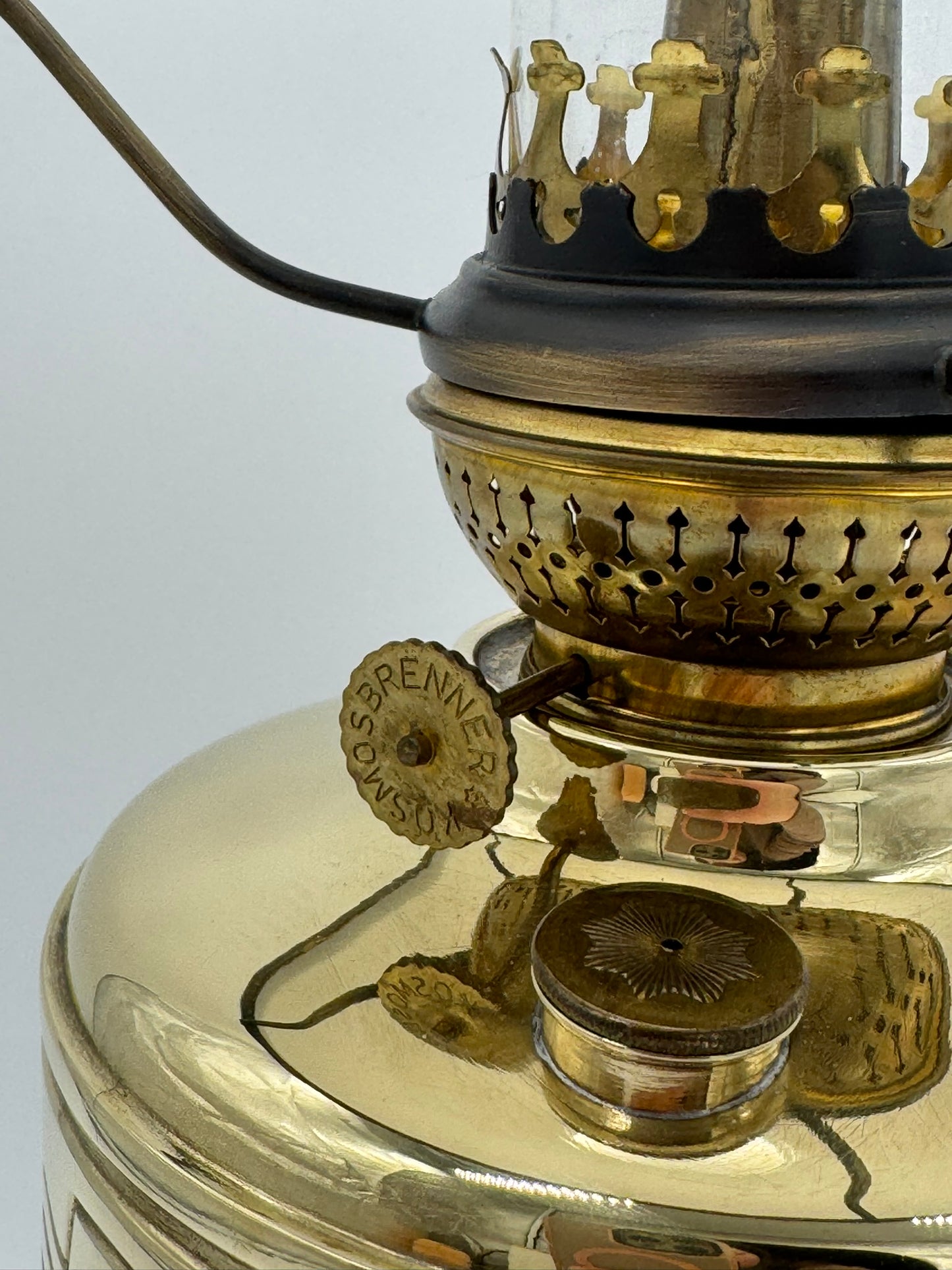 Petroleum Lampe "Adel" 51 cm Kosmosbrenner