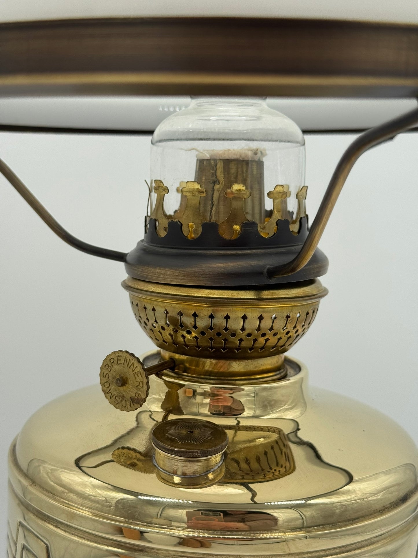 Petroleum Lampe "Adel" 51 cm Kosmosbrenner