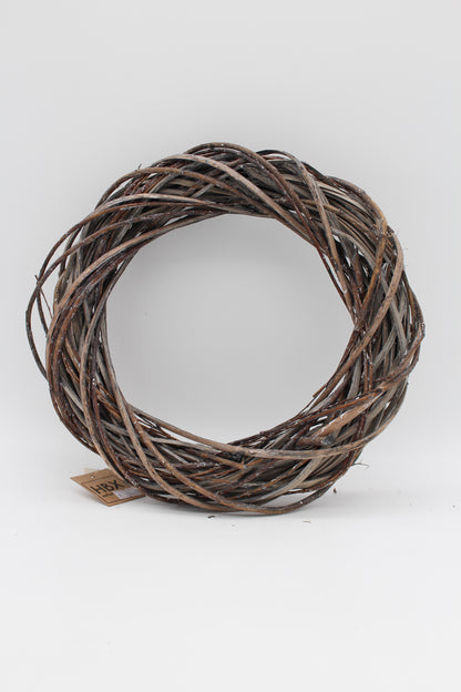 Weidenkranz Natur grau braun 30 cm