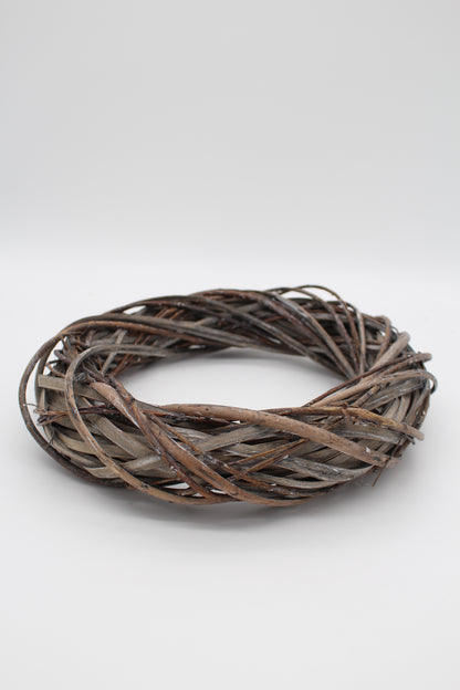 Weidenkranz Natur grau braun 30 cm