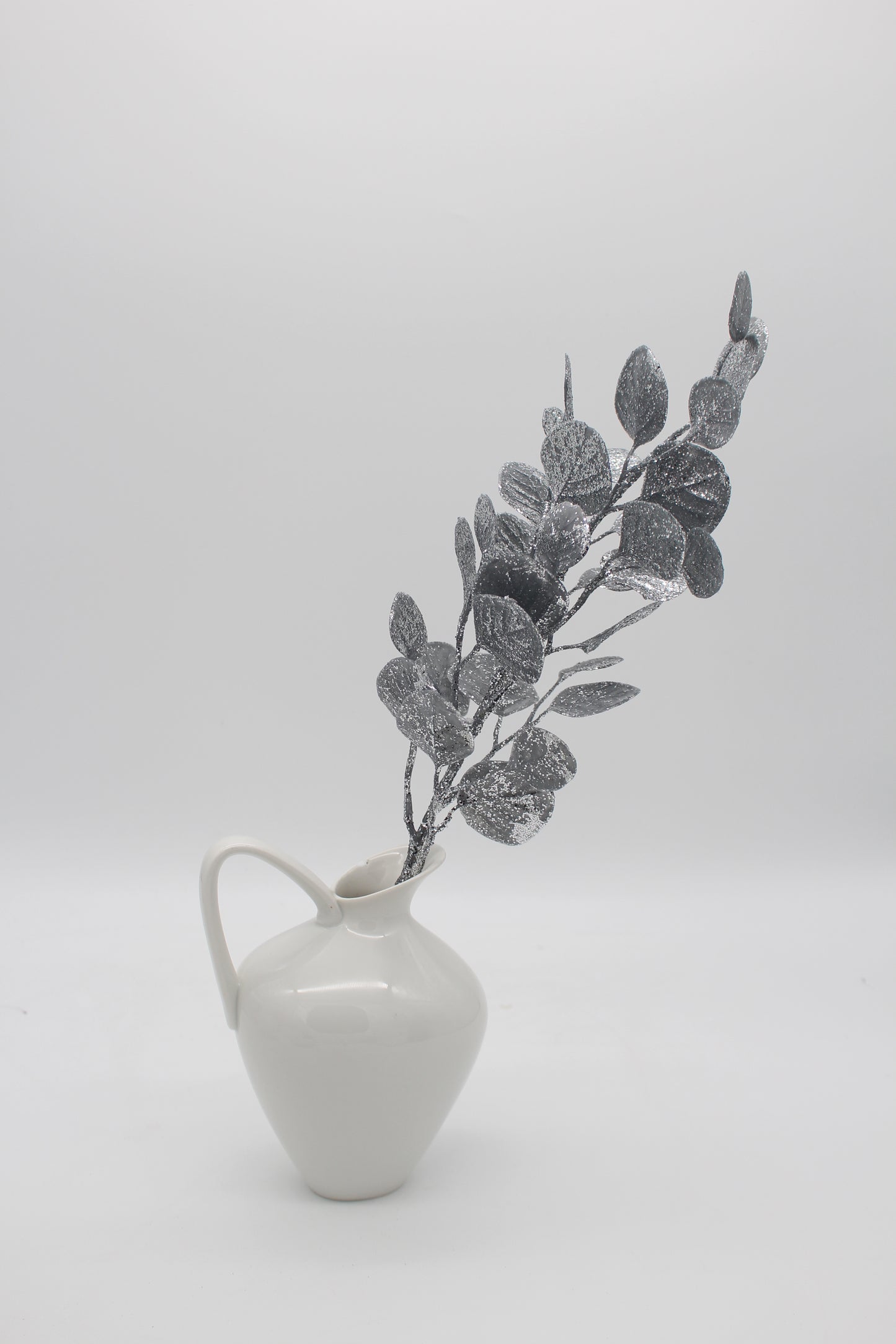 Eukalyptus künstlich Silber Glitzer