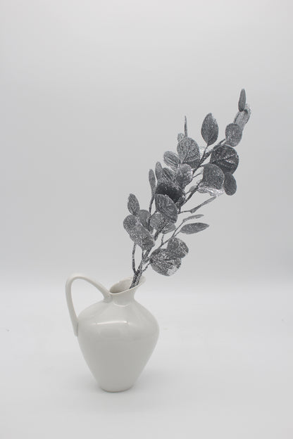 Eukalyptus künstlich Silber Glitzer