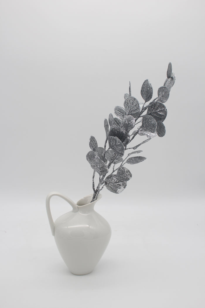 Eukalyptus künstlich Silber Glitzer