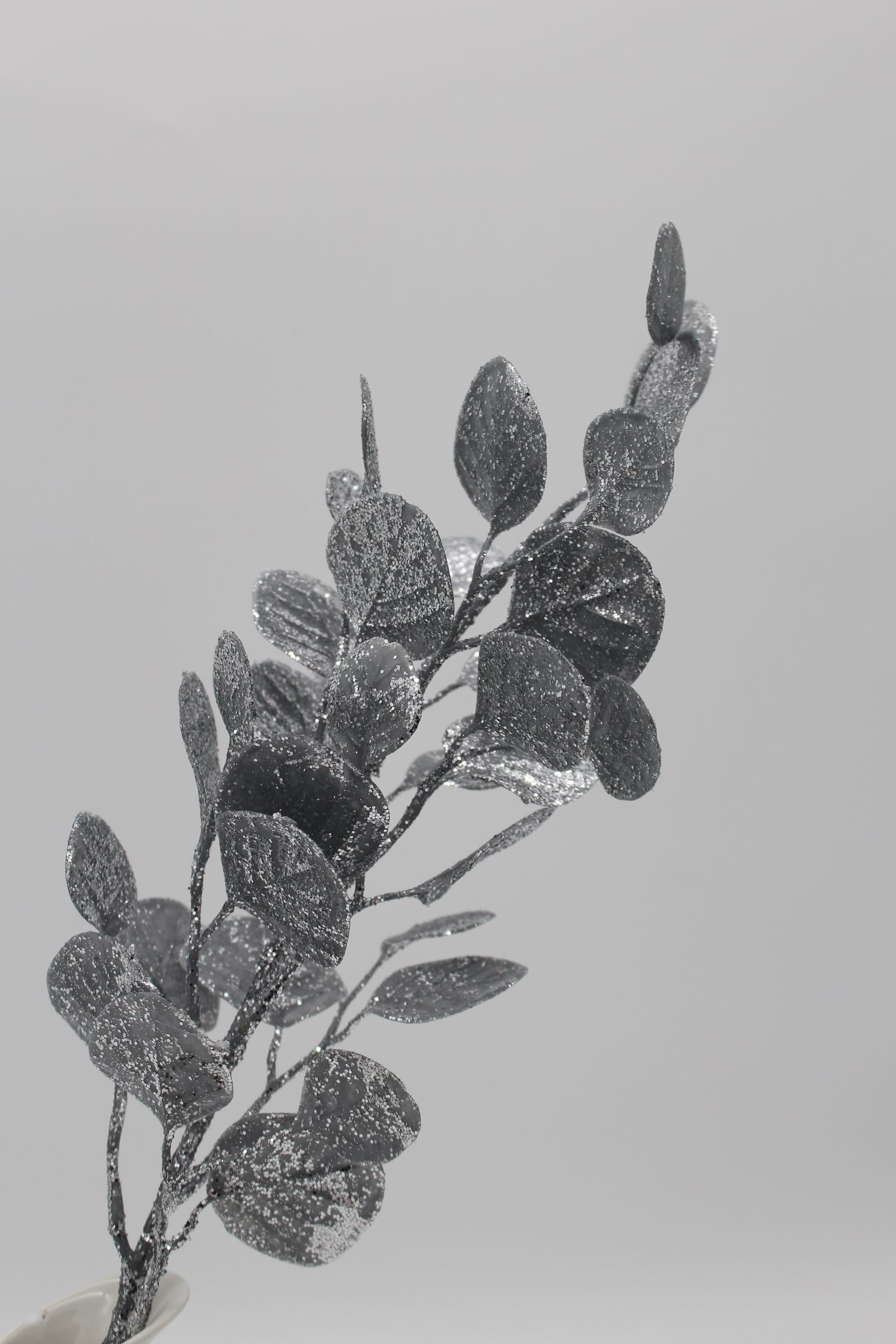 Eukalyptus künstlich Silber Glitzer