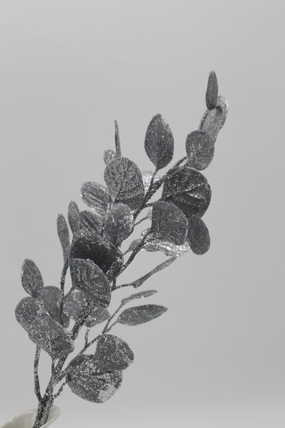 Eukalyptus künstlich Silber Glitzer