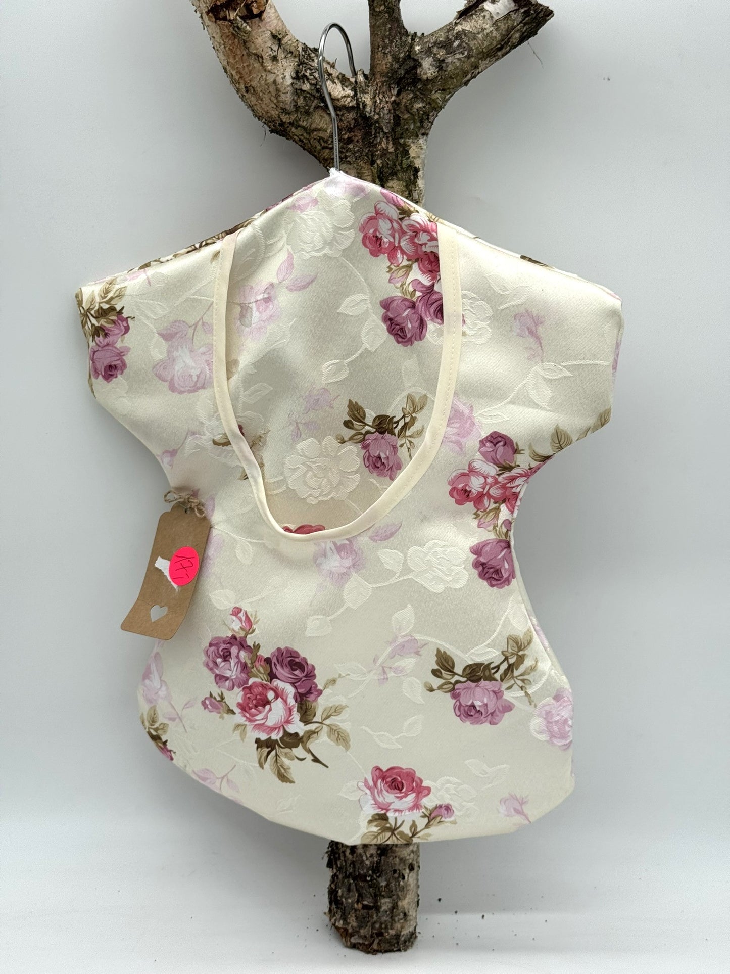 Wäscheklammer-Beutel Kleid handmade